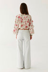 Maison Hotel Lolita Blouse in Candy Roses - Arielle Clothing