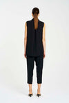 Mela Purdie F602 1917 Capri Pant in Black - Arielle Clothing