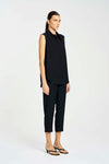 Mela Purdie F602 1917 Capri Pant in Black - Arielle Clothing