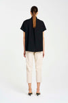 Mela Purdie F602 8768 Resort Top in Black - Arielle Clothing