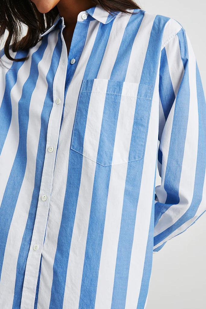 Rails Arlo Shirt in Rue Stripe - Arielle Clothing