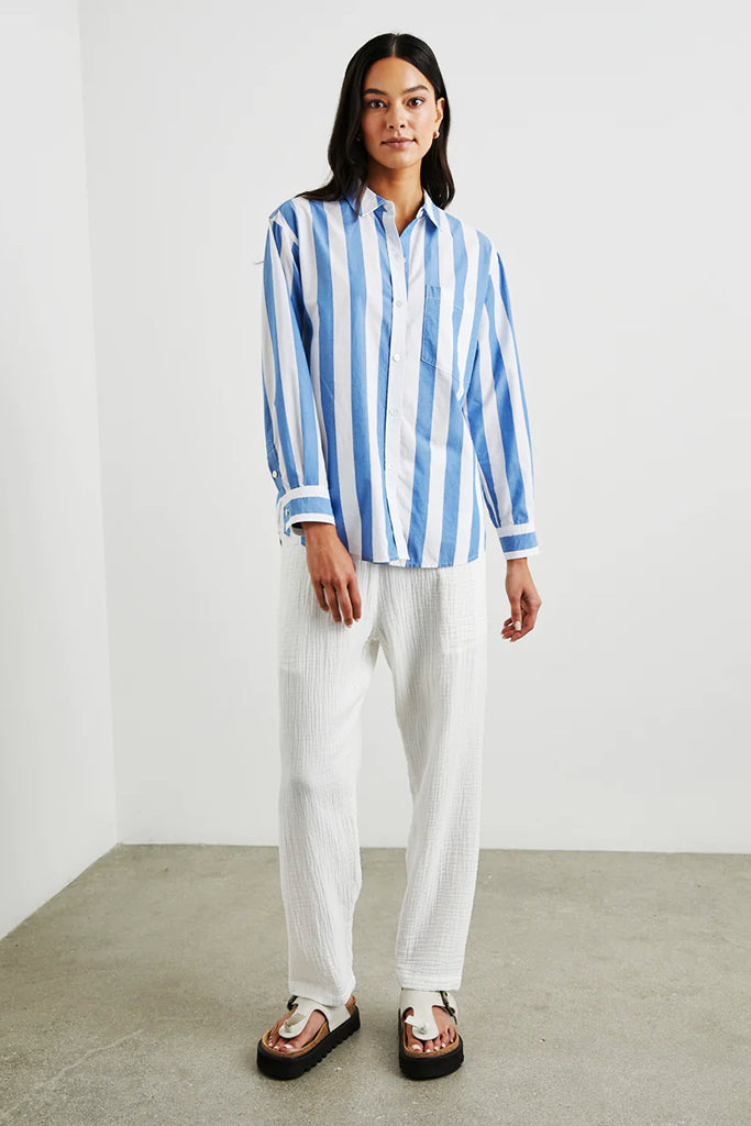 Rails Arlo Shirt in Rue Stripe - Arielle Clothing