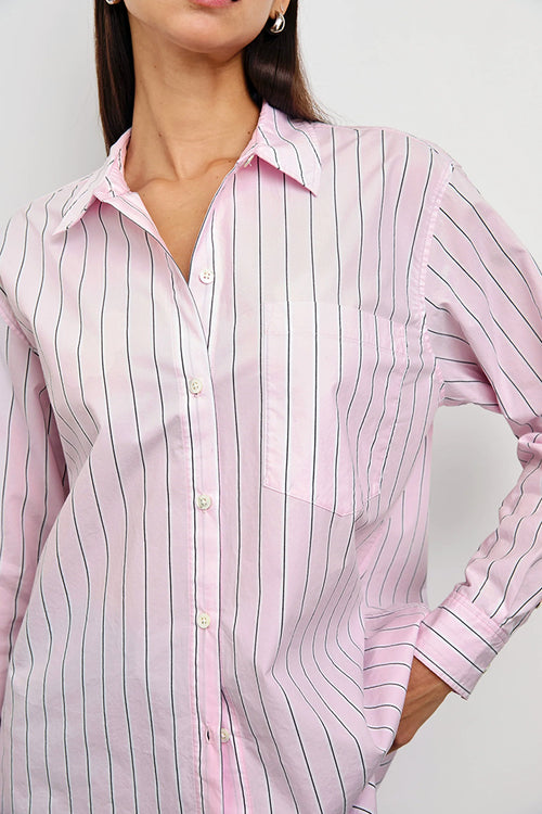 Rails Elsa Shirt in Cherry Blossom Stripe - Arielle Clothing