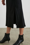 Rails Maya Satin Skirt in Black - Arielle Clothing