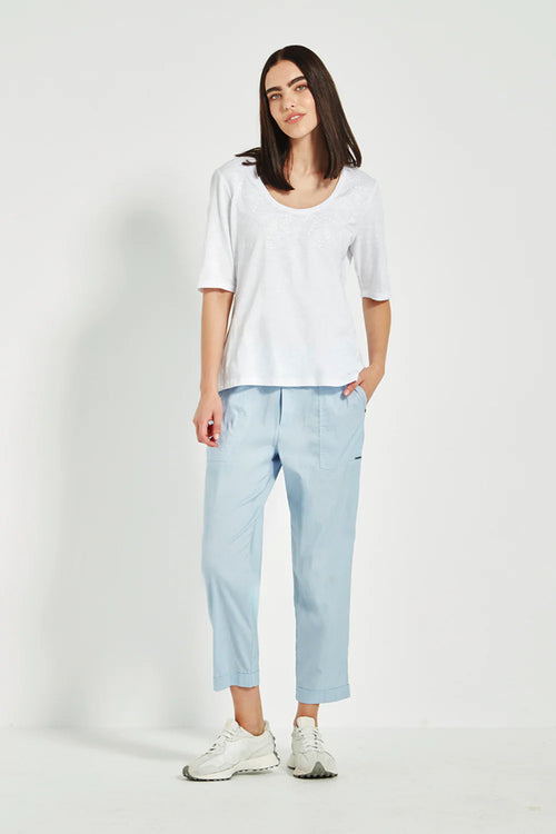 Verge Acrobat Essex Pant in Chambray - Arielle Clothing