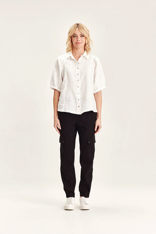 Verge Acrobat History Pants in Black - Arielle Clothing