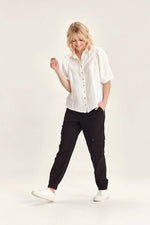 Verge Acrobat History Pants in Black - Arielle Clothing
