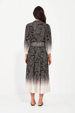  Verge Amara Skirt in Black/Print - Arielle Clothing