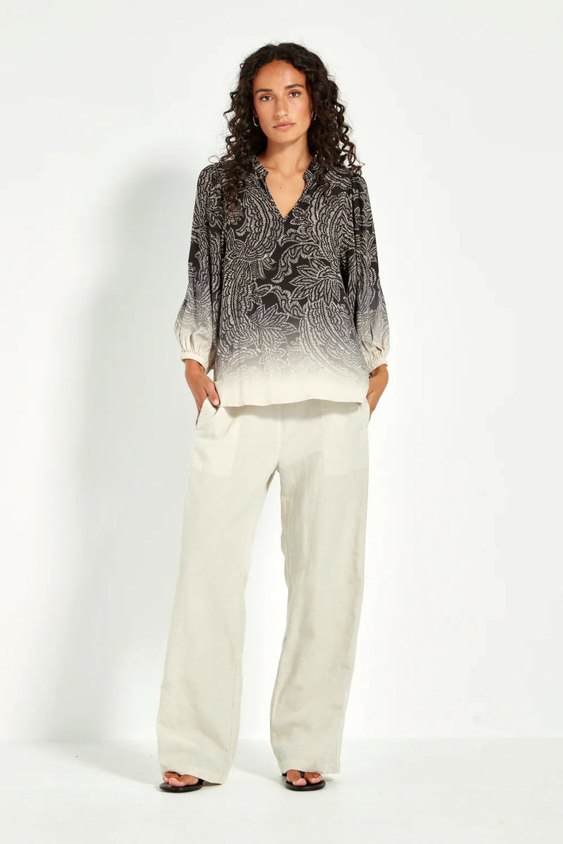 Verge Sierra Wide Leg Pants in Cashew - Arielle Clothing