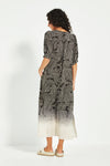Verge Amara Dress in Black Print - Arielle Clothing