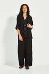 Verge Cayman Elbow Sleeve Jacket in Black - Arielle Clothing