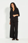 Verge Cayman Elbow Sleeve Jacket in Black - Arielle Clothing
