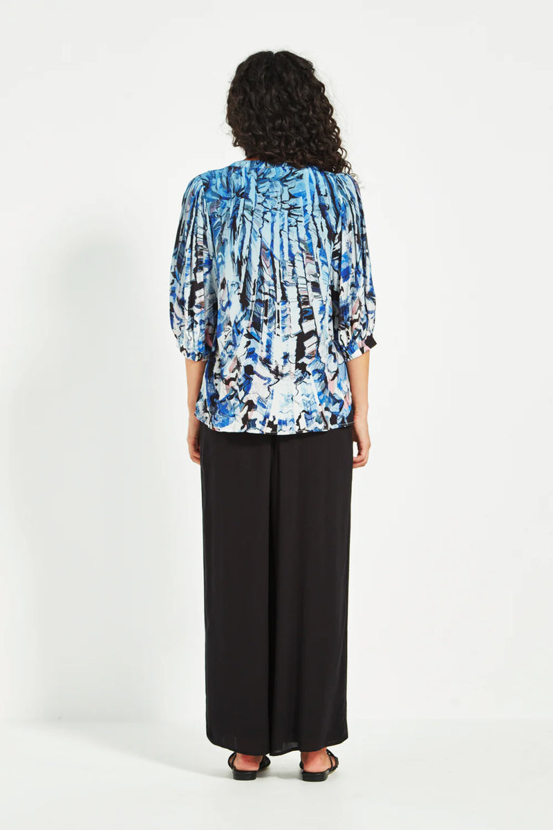 Verge Cayman Palazzo Pants in Black - Arielle Clothing