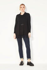 Verge Havana Sweater in Black - Arielle Clothing