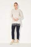 Verge Havana Sweater in Bone - Arielle Clothing 