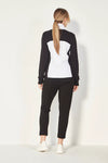 Verge Idaho Jacket in Black & White - Arielle Clothing