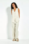 Verge Loretta Vest in Cashew - Arielle Clothing