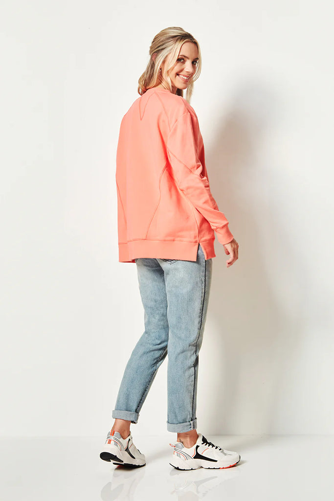 Verge Paris Boyfriend Jean in Mid Blue - Arielle Clothing