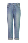 Verge Paris Boyfriend Jean in Mid Blue - Arielle Clothing