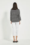 Verge Sail Tee in Black - Arielle Clothing