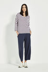 Verge Sail Top in Denim - Arielle Clothing