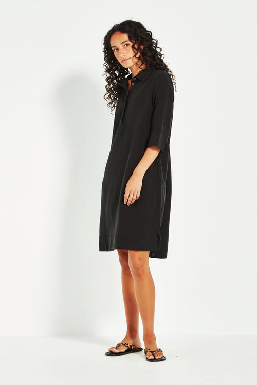 Verge Seville Shift Dress in Black - Arielle Clothing
