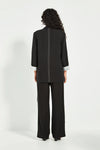 Verge Yara Longline Blazer in Black - Arielle Clothing