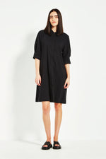 Verge Acrobat Nori Dress in Black - Arielle Clothing