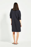 Verge Acrobat Nori Dress in French Ink - Arielle Clothing