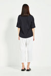 Verge Acrobat Rumour Top in French Ink - Arielle Clothing