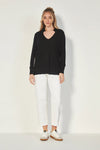 Verge Manhattan Sweater in Black - Arielle Clothing
