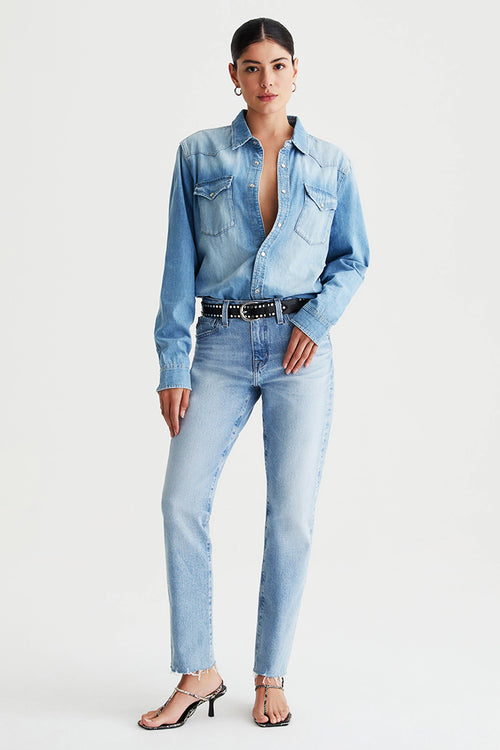 AG Jeans Ex-Boyfriend Slim Jean in Chateau - Arielle Clothing