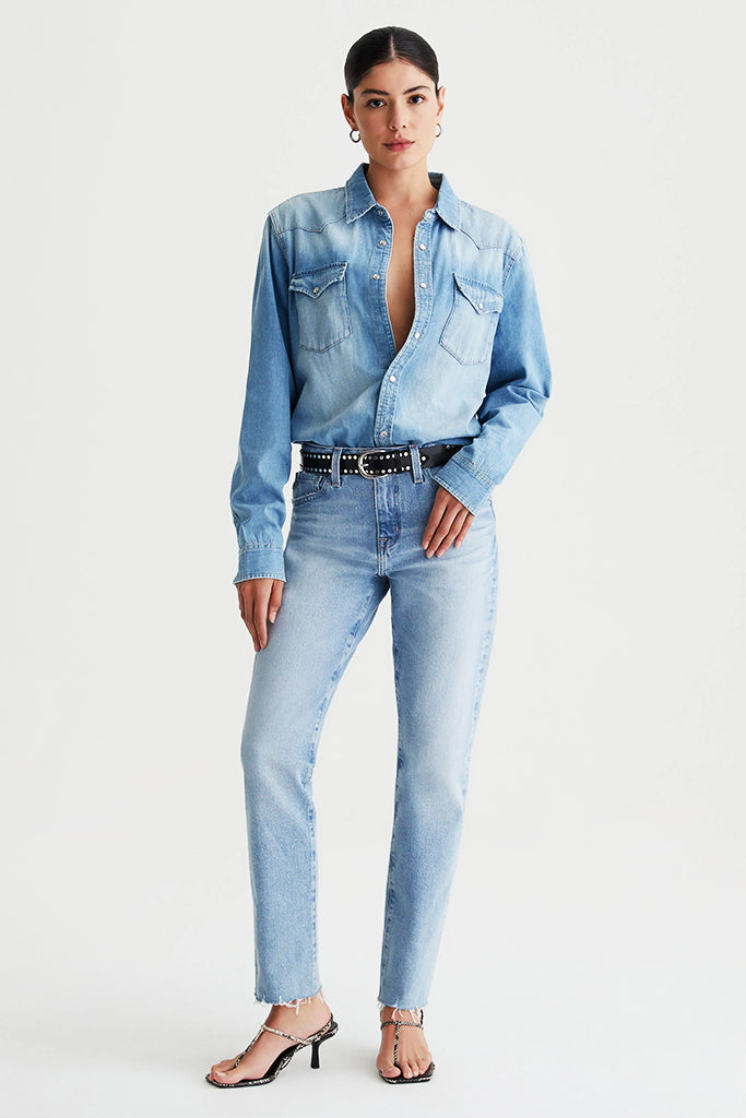 AG Jeans Ex-Boyfriend Slim Jean in Chateau - Arielle Clothing