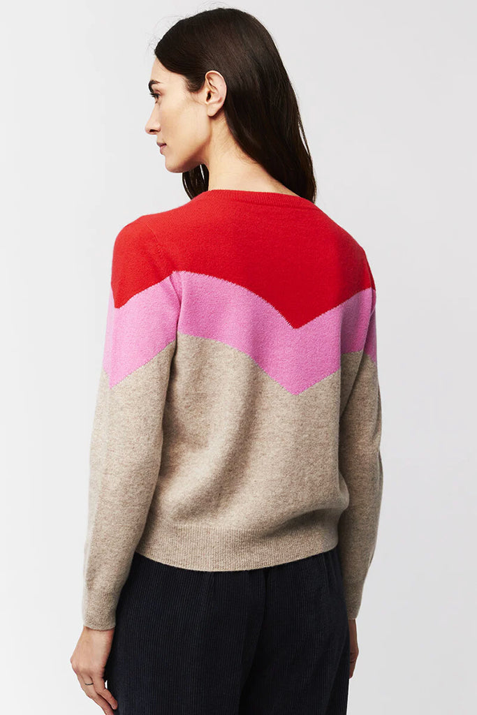 Aldo Martins Argus Cashmere Sweater in Oatmeal - Arielle Clothing