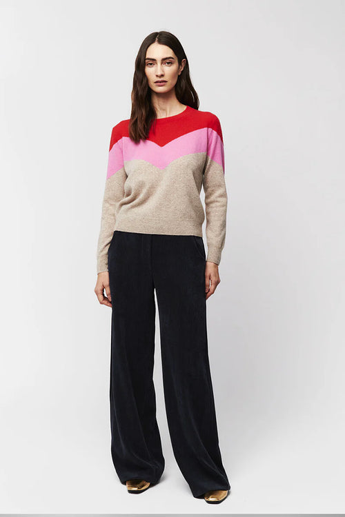 Aldo Martins Argus Cashmere Sweater in Oatmeal - Arielle Clothing