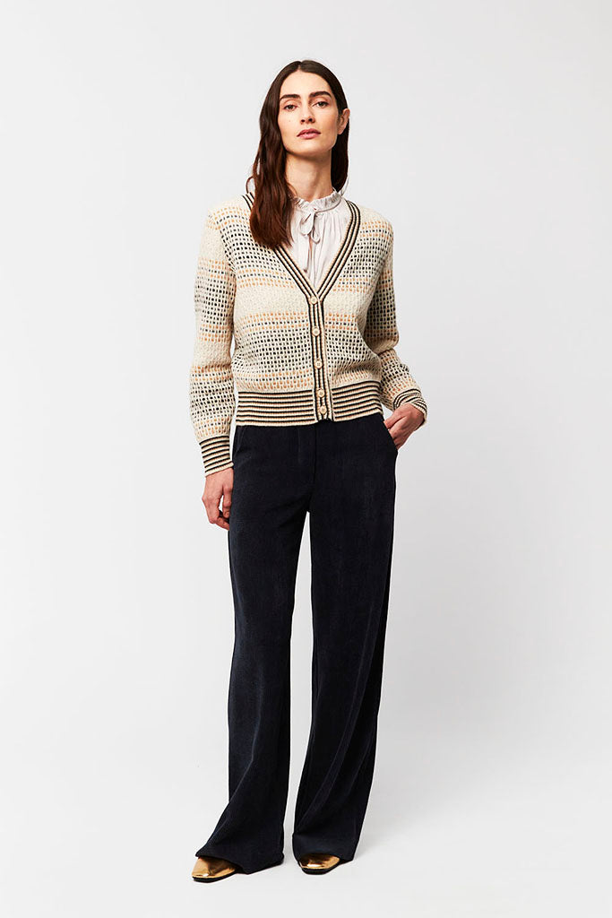 Aldo Martins Colima Textured Cardigan - Arielle Clothing