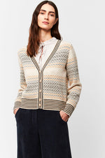 Aldo Martins Colima Textured Cardigan - Arielle Clothing
