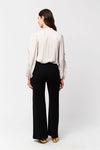 Aldo Martins Flan Trousers in Black - Arielle Clothing