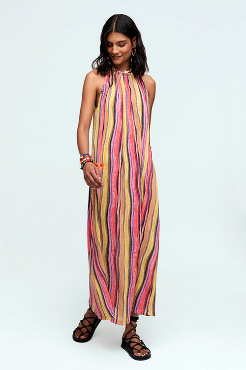 Aldo Martins Noa Maxi Dress in Multi - Arielle Clothing