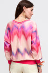 Aldo Martins Ona Tie Dye Top in Pink - Arielle Clothing