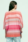 Aldo Martins Byam Lightweight Knti in Coral/Aqua/Watermelon/Lignt Pintk - Arielle Clothing