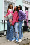 American Dreams Milana Sweater in Pink Dream - Arielle Clothing