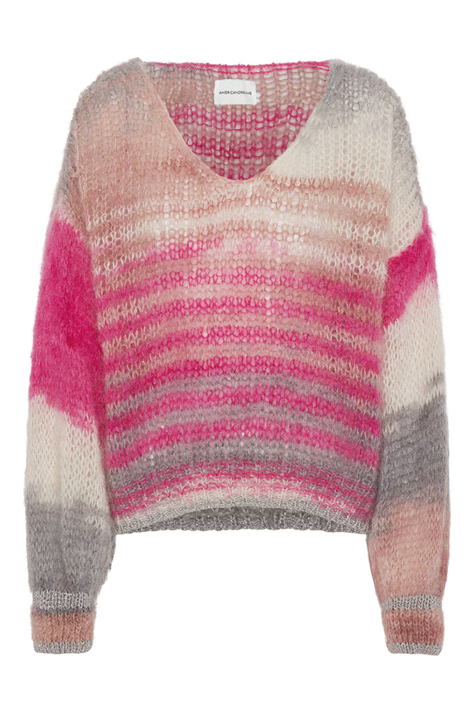American Dreams Milana Sweater in Pink Dream - Arielle Clothing