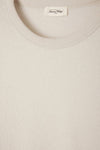 American Vintage Bobypark Short Sleeve T-shirt in Ecru - Arielle Clothing