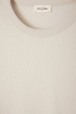 American Vintage Bobypark Short Sleeve T-shirt in Ecru - Arielle Clothing