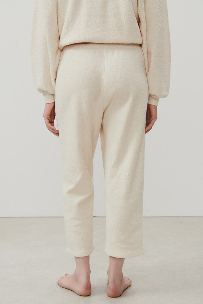 American Vintage Bobypark Joggers in Ecru - Arielle Clothing