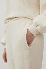 American Vintage Bobypark Joggers in Ecru - Arielle Clothing