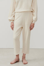 American Vintage Bobypark Joggers in Ecru - Arielle Clothing