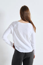 American Vintage Sonoma SON31G T-shirt in White - Arielle Clothing