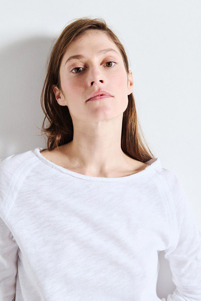 American Vintage Sonoma SON31G T-shirt in White - Arielle Clothing